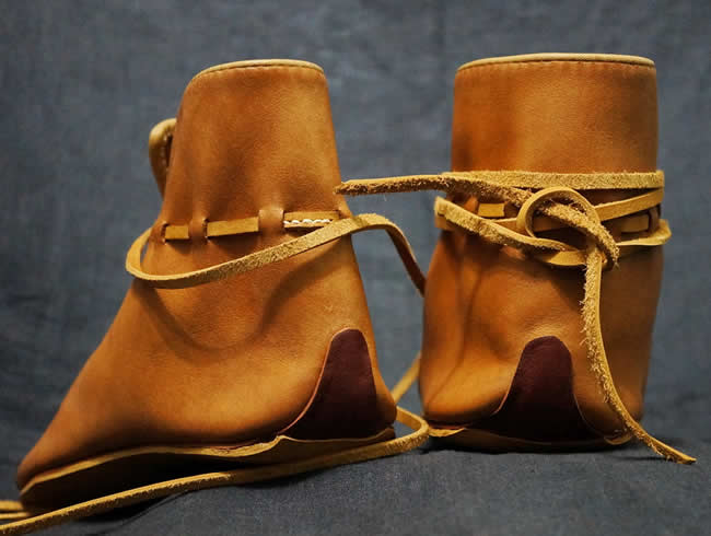 Smolensk / Novgorod shoes. Rus, X-XI century. - TRUE HISTORY SHOP