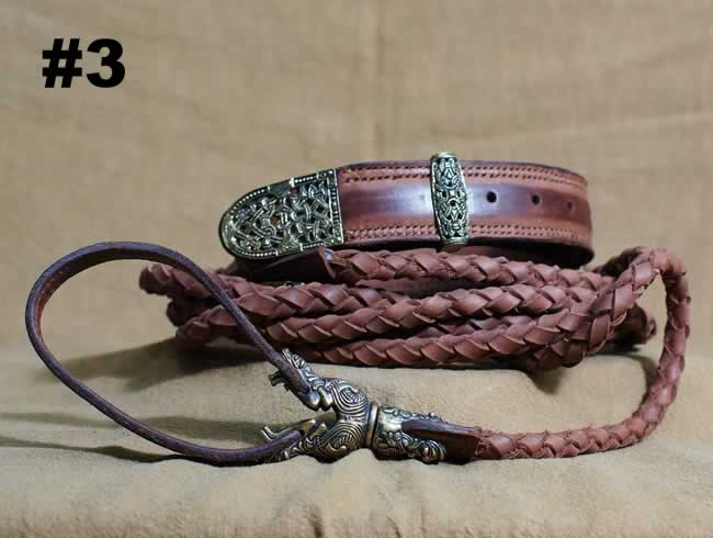 Dog leash from the Ladby Ship (full set). Denmark, X AD. - TRUE