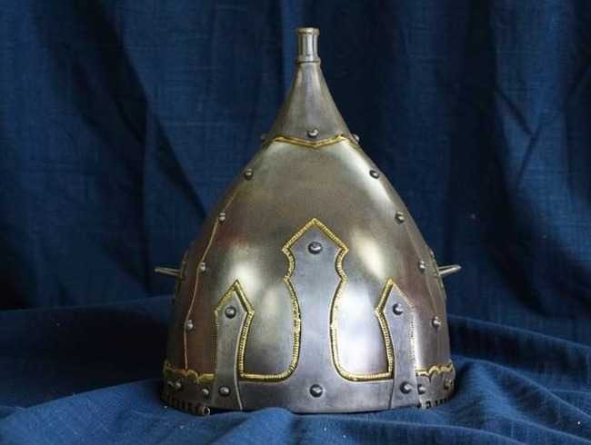 Helmet from Chernaya Mogila burial (simple). Rus, X-XIII AD